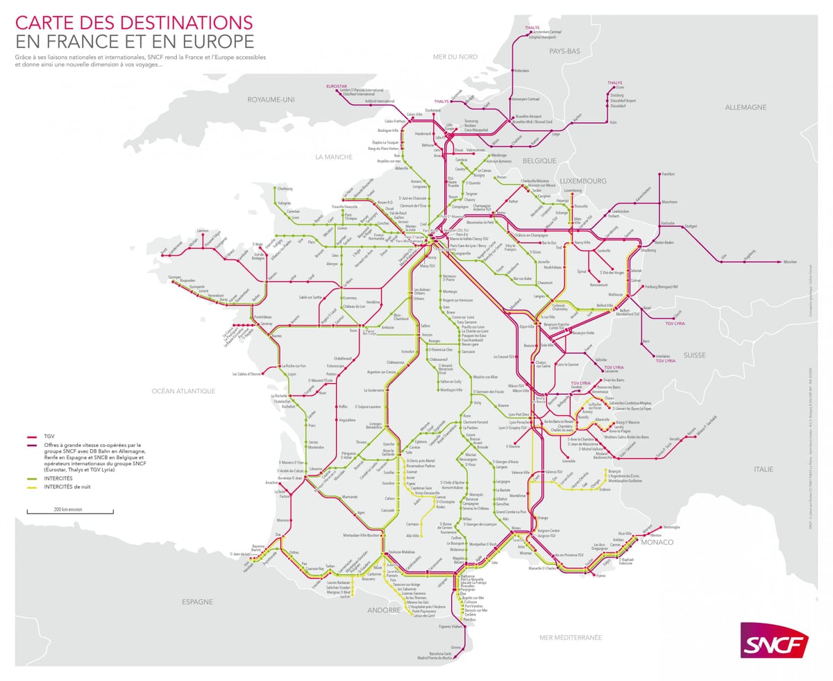 Toulouse stasiun kereta api peta
